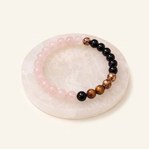 Love Attraction With Selenite Plate