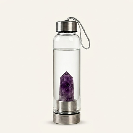 Amethyst  Water Bottle
