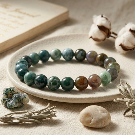 Tree Agate Bracelet
