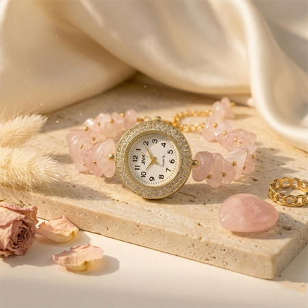 Rose Quartz Watch