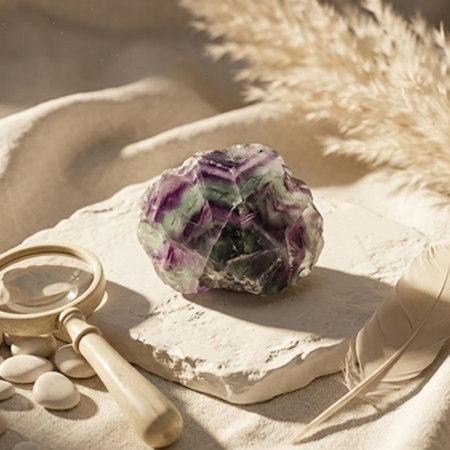 Raw Multiple Florite 450-500 Gm