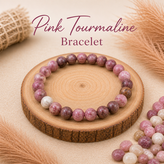Pink Tourmaline Bracelet