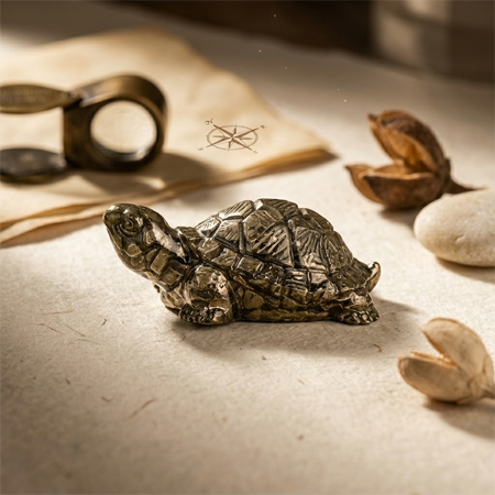 Pyrite Turtle