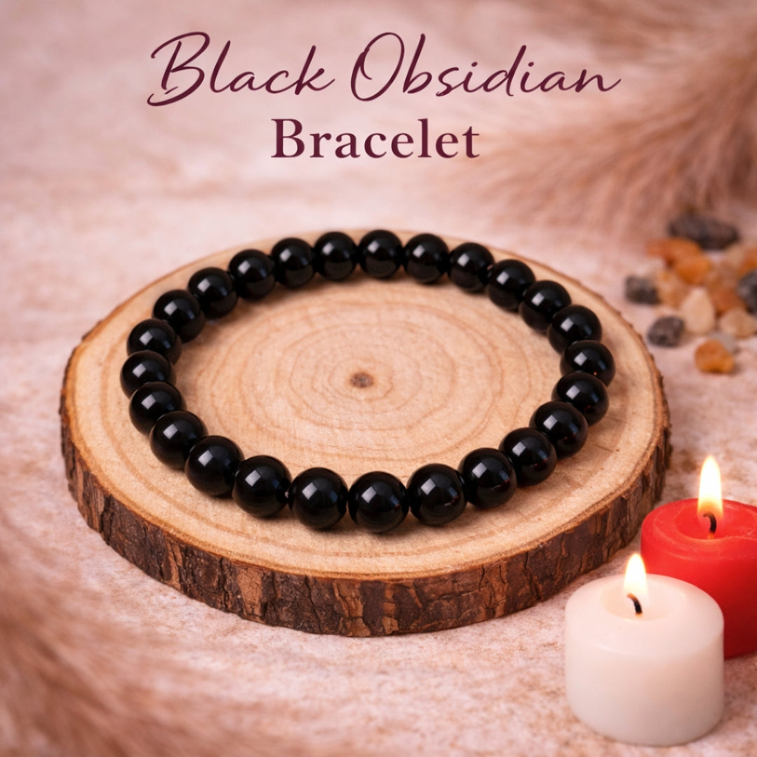 Black Obsidian Bracelet