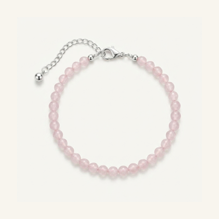 Anklet Rose Quartz