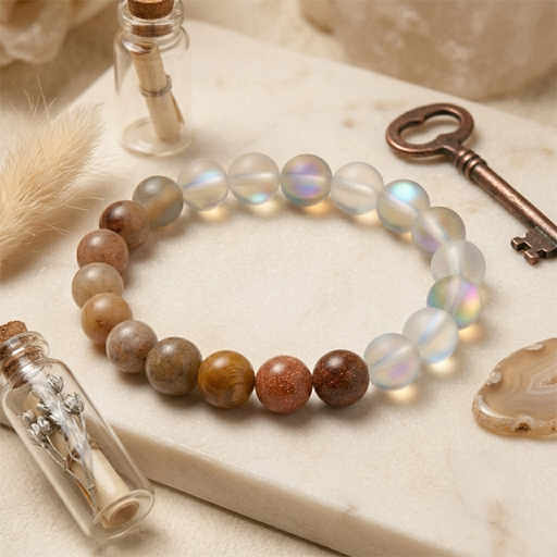 Aquarius Zodiac Sign Bracelet