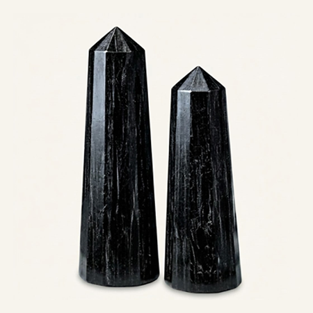 Black Tourmaline Tower( Power Point )