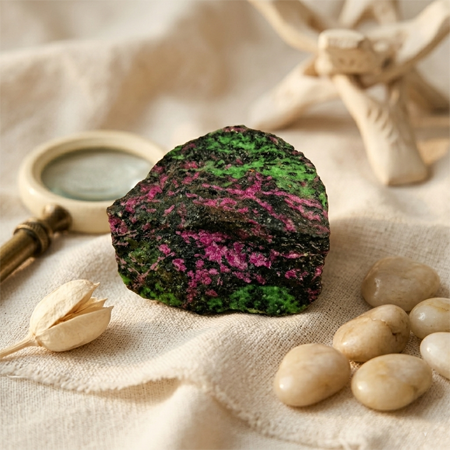 Raw Ruby Zoisite 450-500 Gm